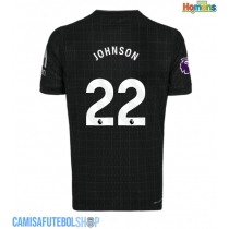 Camisa de time de futebol Tottenham Hotspur Brennan Johnson #22 Replicas 2º Equipamento 2025-26 Manga Curta